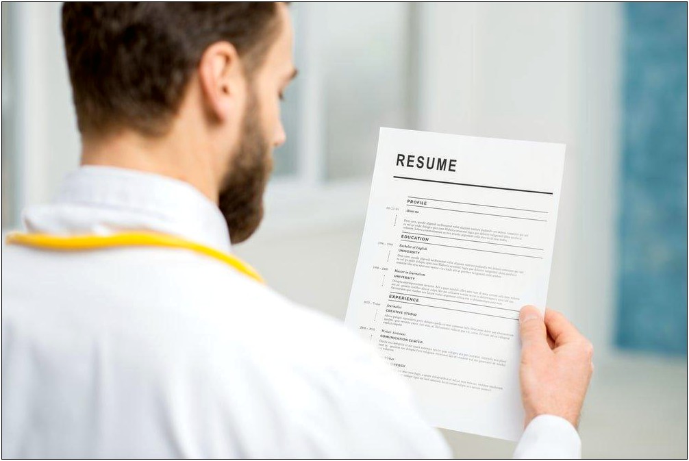 Do You Need A Resume For Pa School