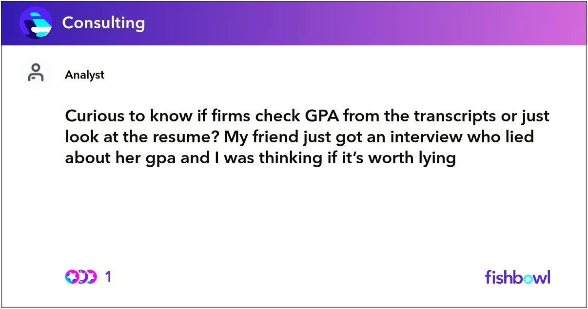 Do You Put Gpa And Transcript On Resume