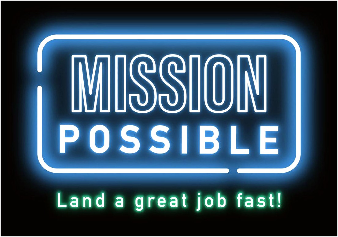 Do You Put Your Mission On Your Resume