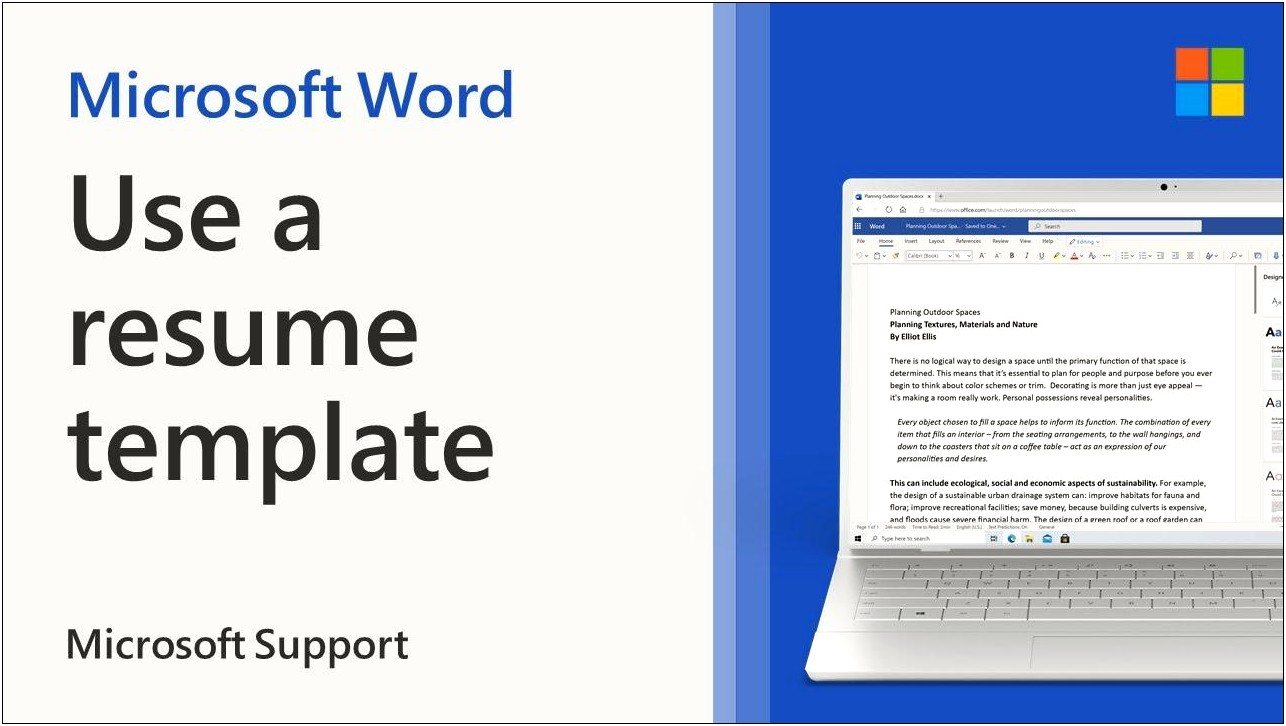 Does Anybody Use Microsoft Word Resume Tem
