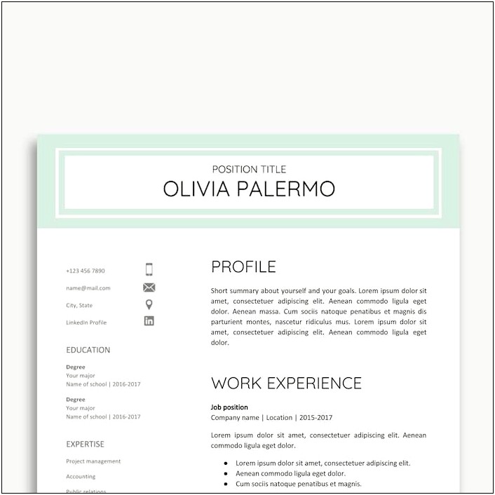 Does Google Drive Have Resume Templates