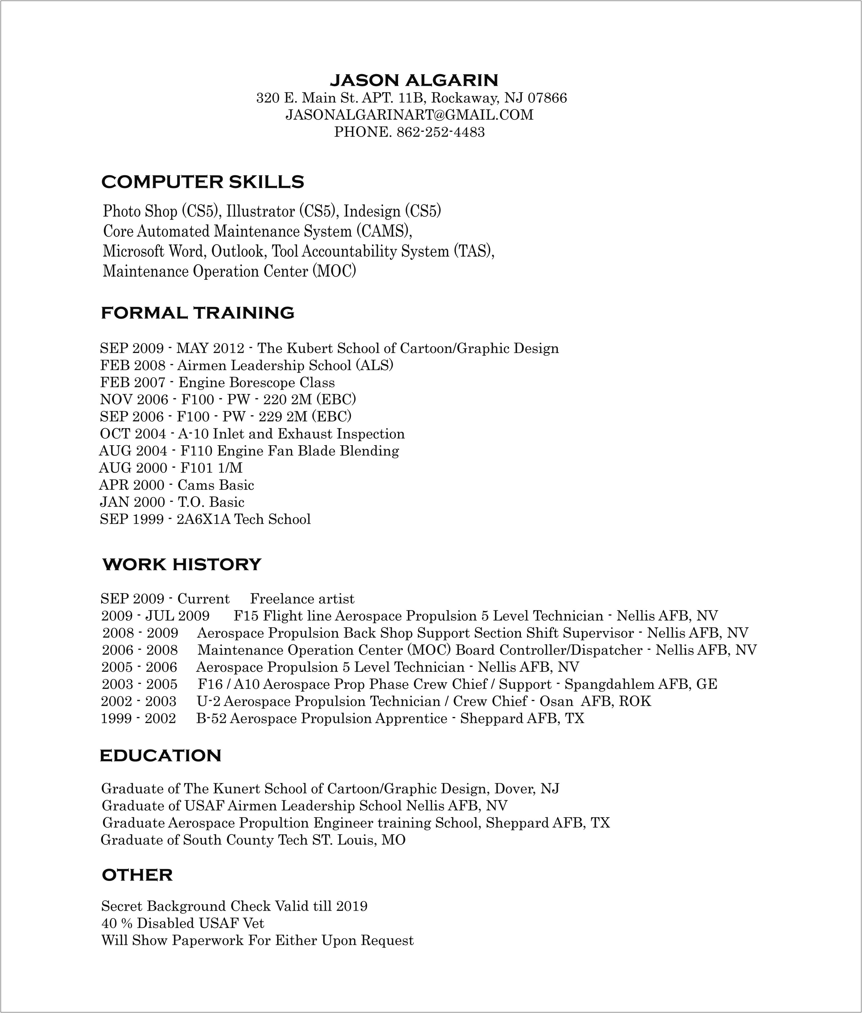 Does Moc Look Good On Resume
