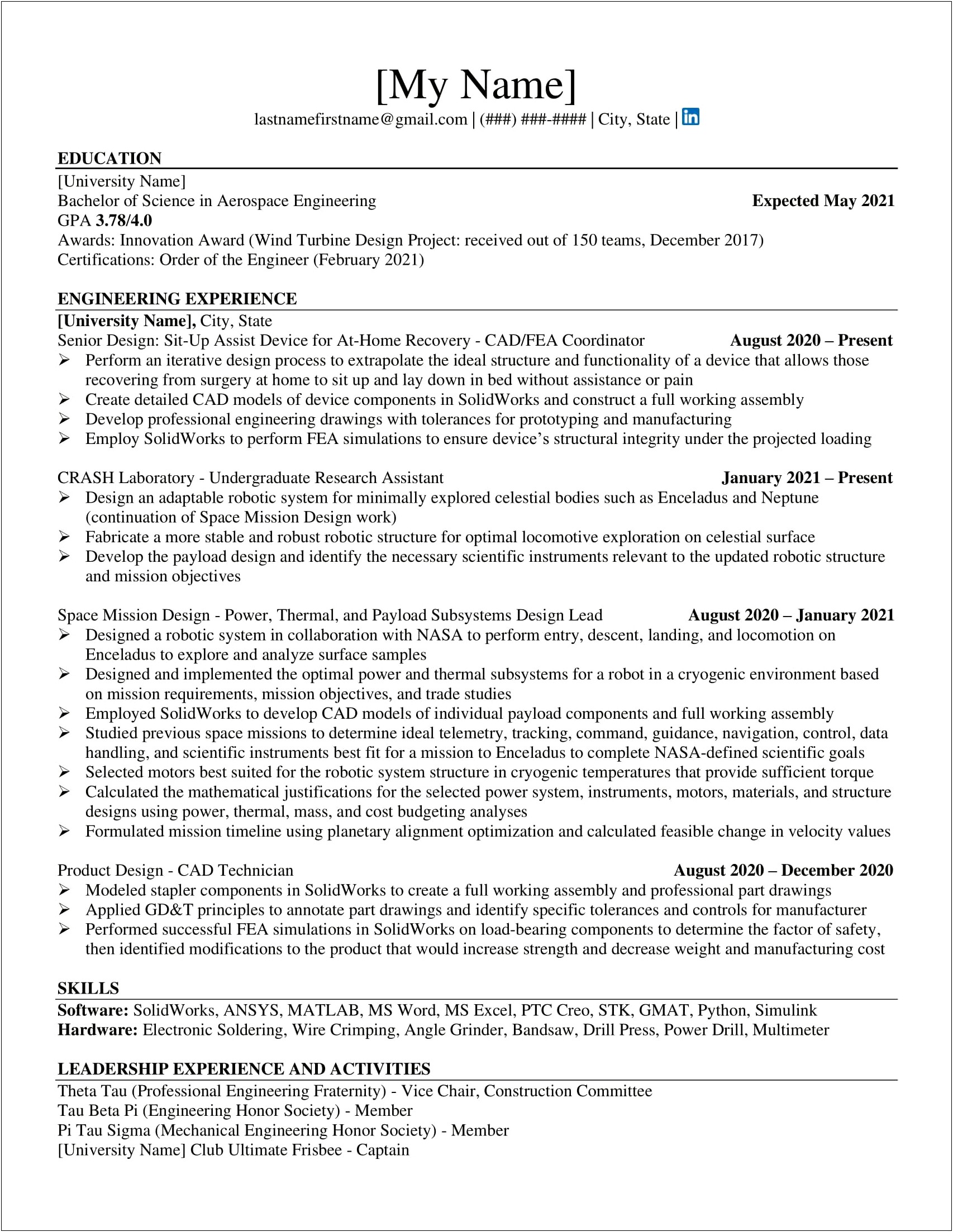 Does Professional Fraternity Look Good On Resume