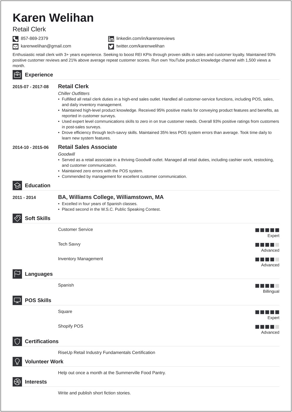 Does Retail Experience Look Good On A Resume
