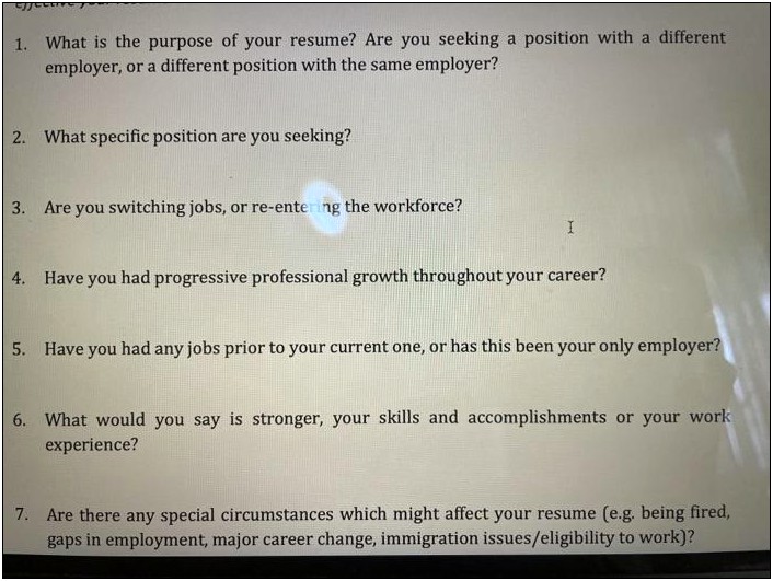 Does Your Previous Job Affect Your Resume