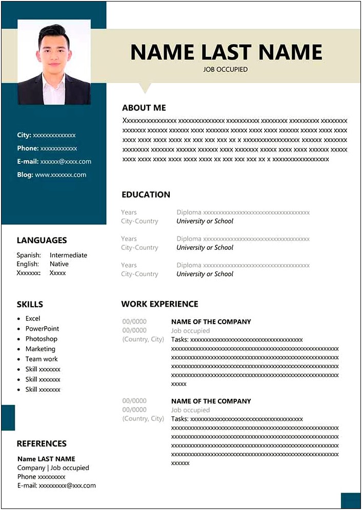 Download Any Resume Template Free