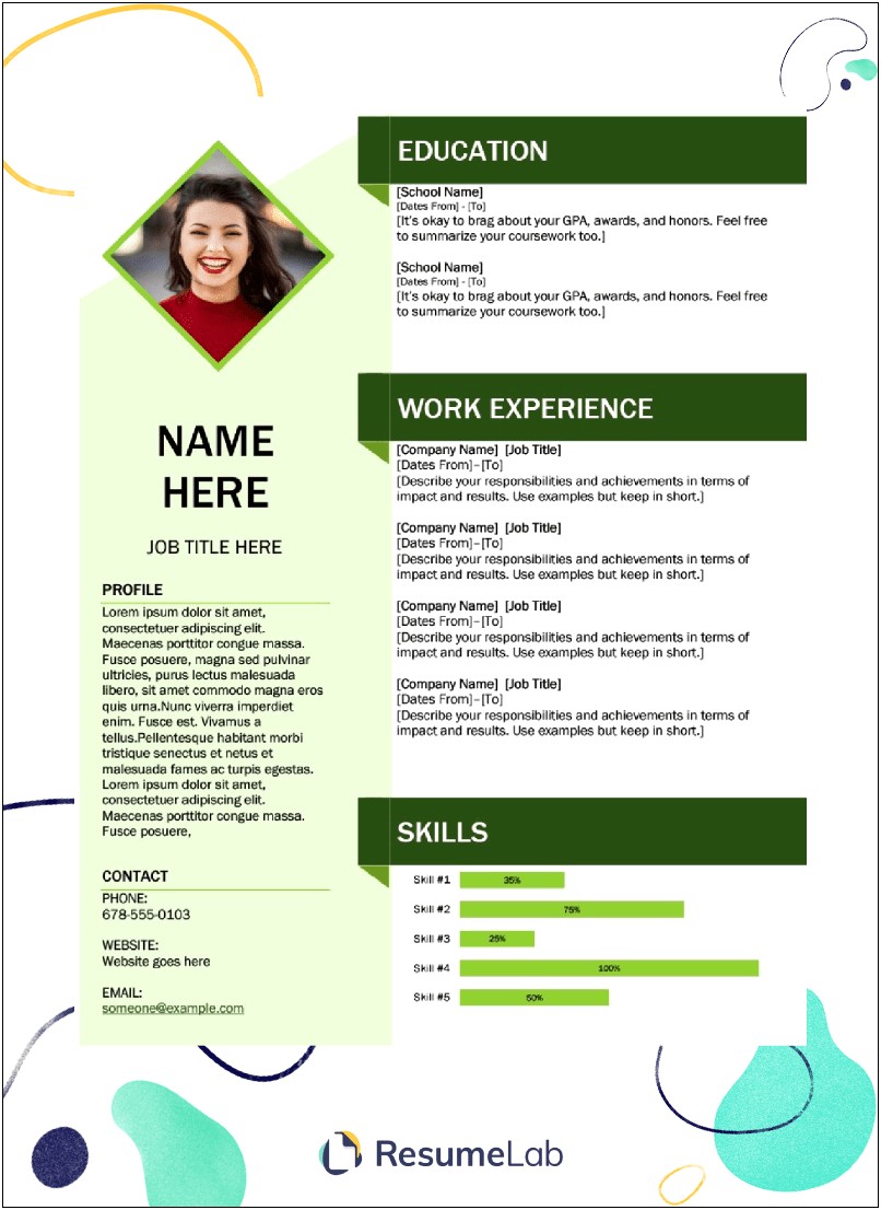 Download Free Resume Format In Ms Word Format