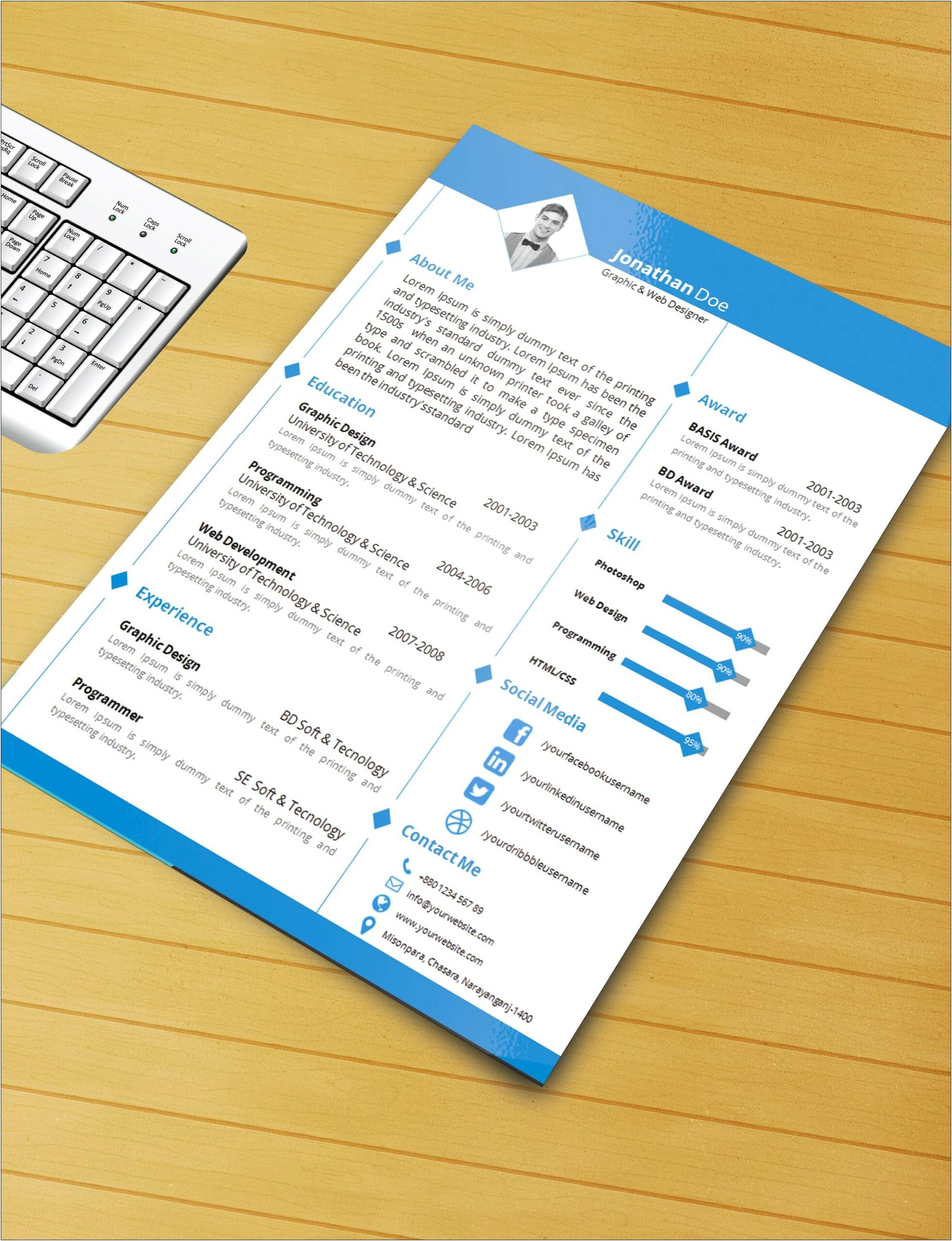 Download Free Resumes For Word
