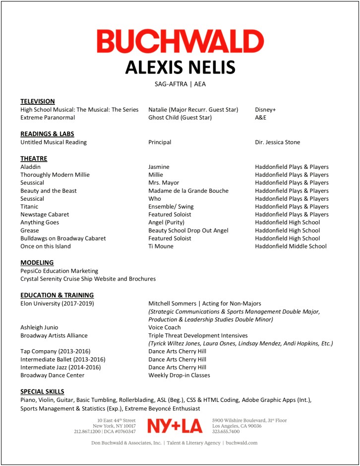 Dropped Out Of High School Resume