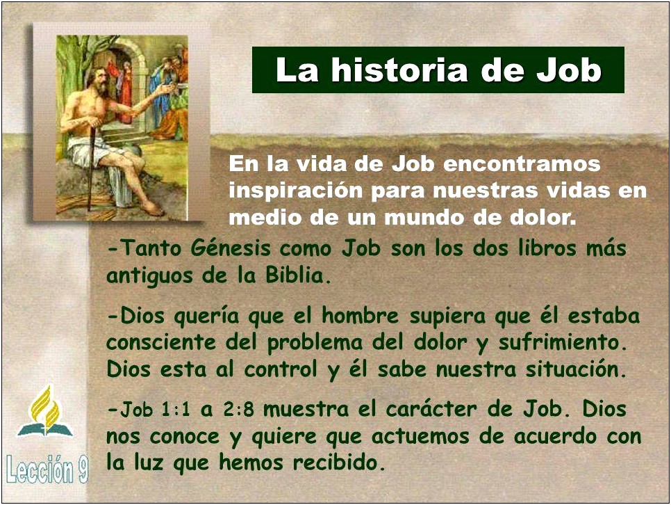 El Libro De Job Biblia Resumen