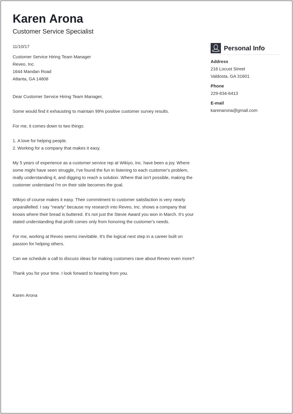 Email Intro To Cover Letter And Resume