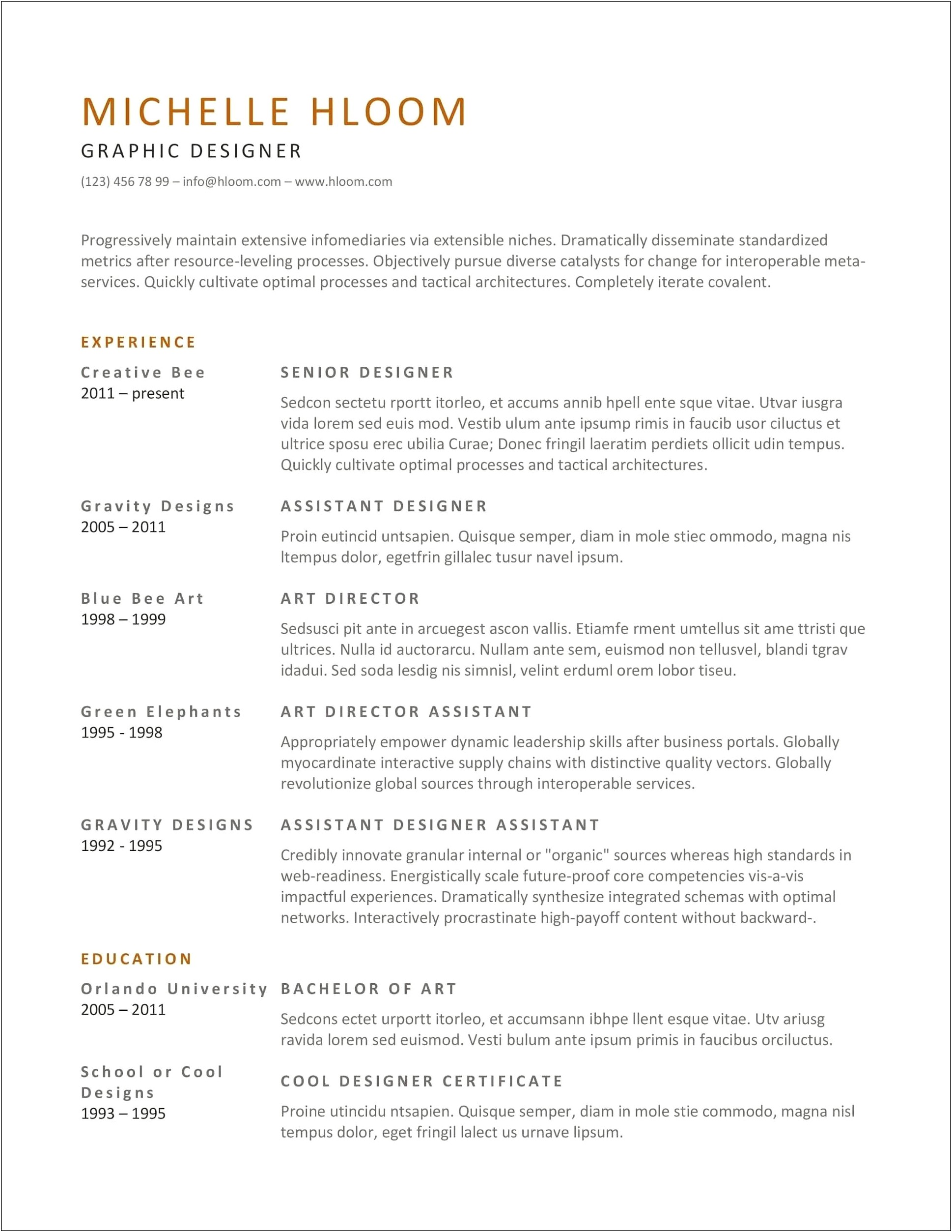 Employer Opinions On Microsoft Word Resume Template