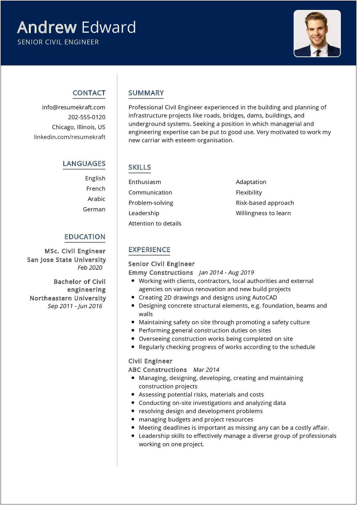 Engineering Resume Format Download In Ms Word