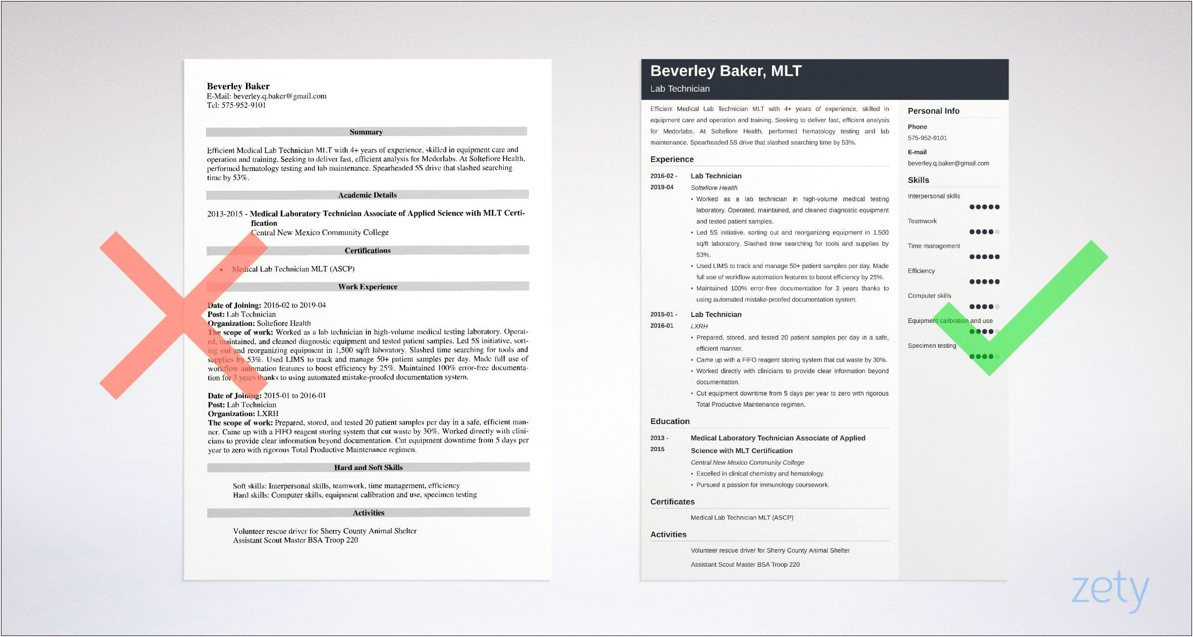 Entry Level Biomedical Science Resume Samples