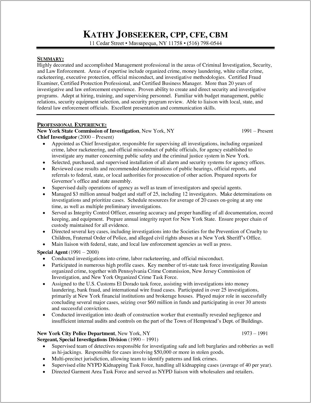 Entry Level Emt Resume With No Experience