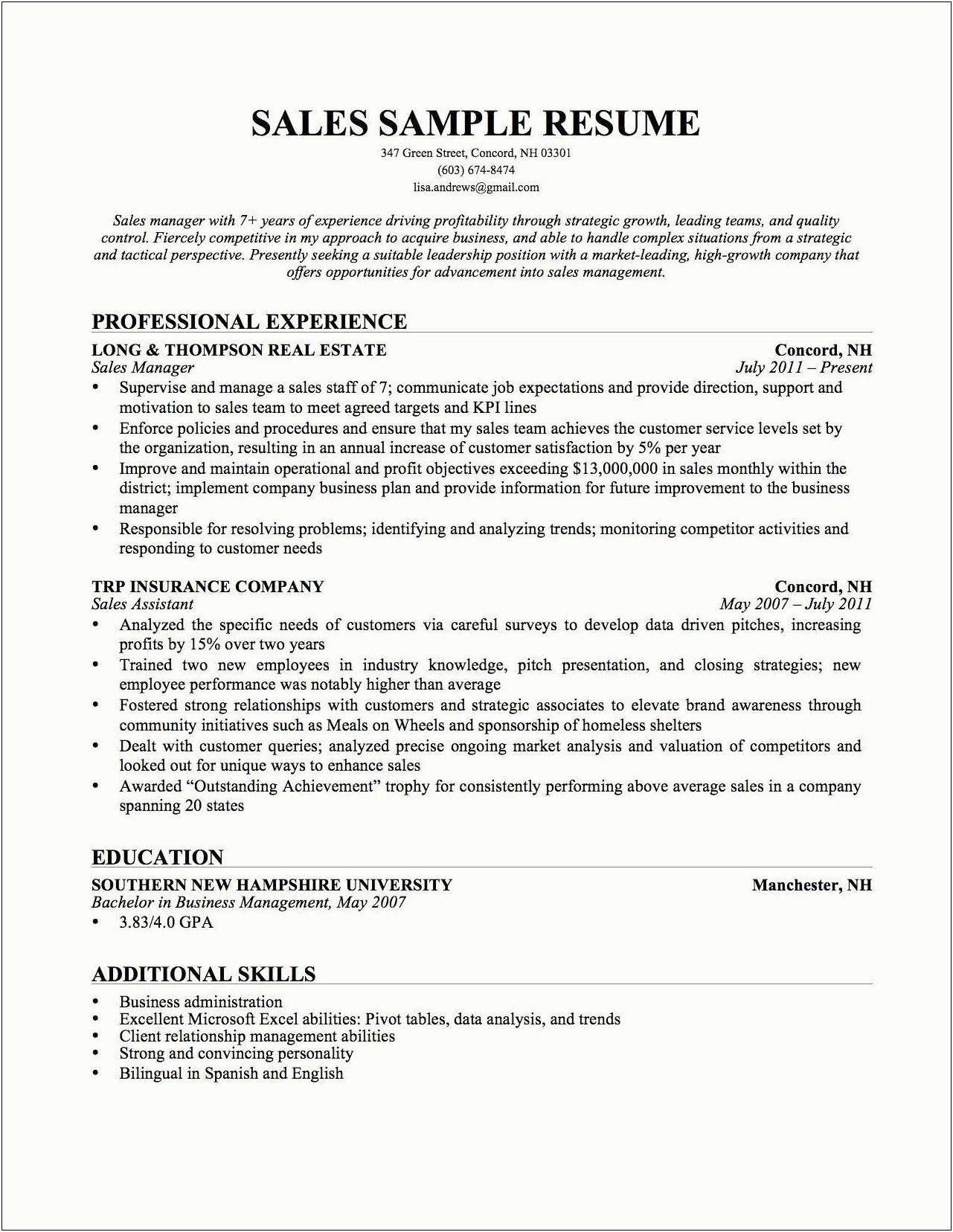 Entry Level Healthcare Administration Resume Objective Examples