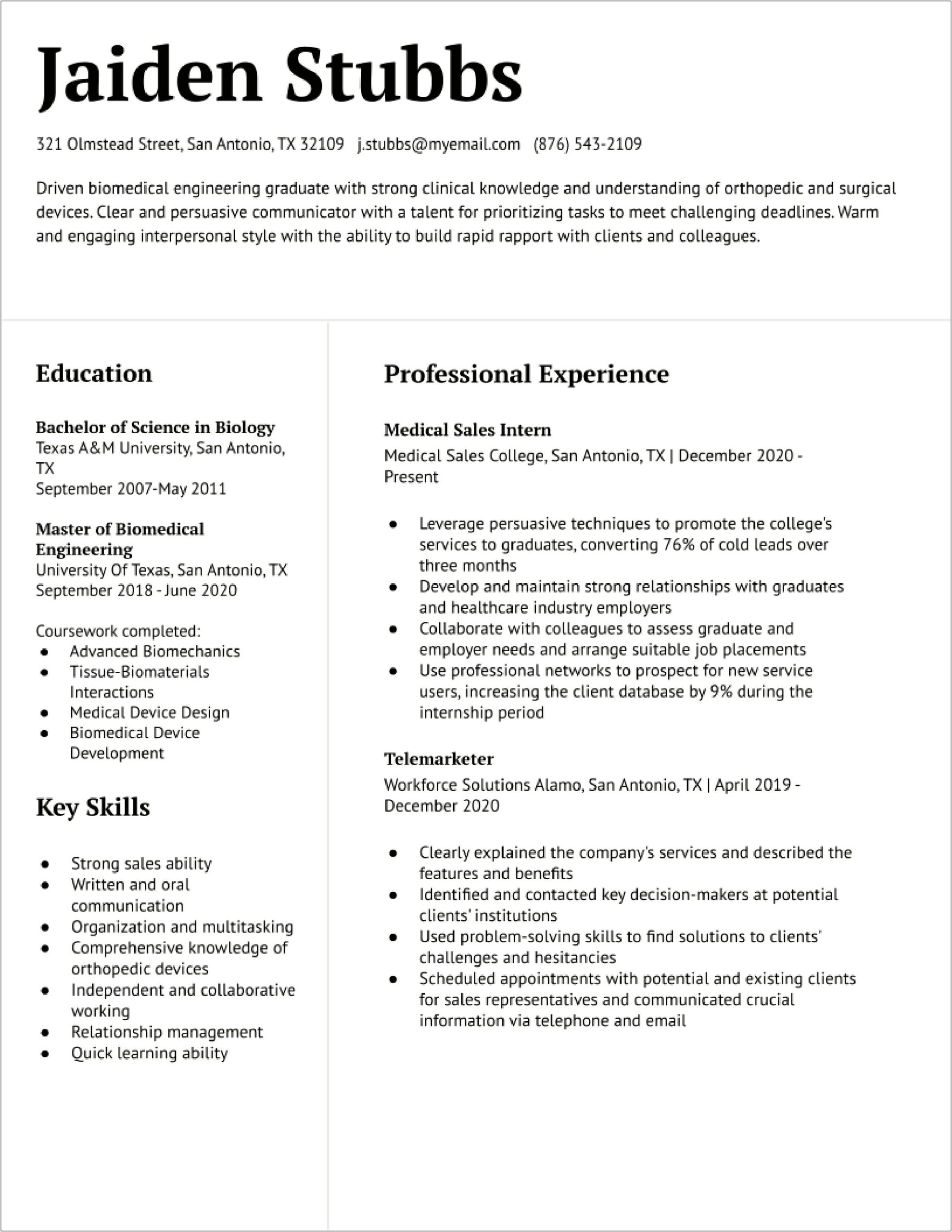 Entry Level Lab Jobs No Experience Resume
