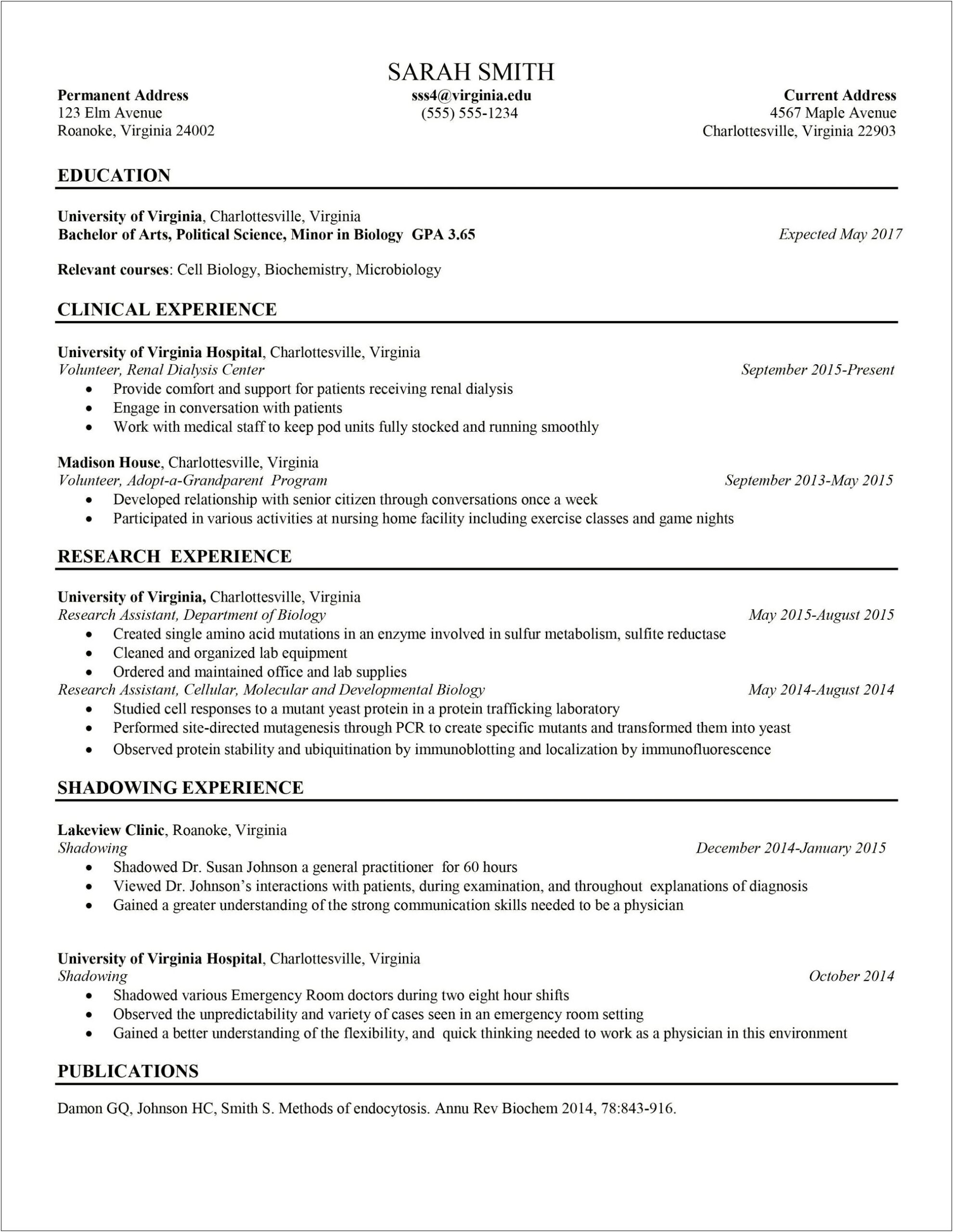Entry Level Np Resume Objective