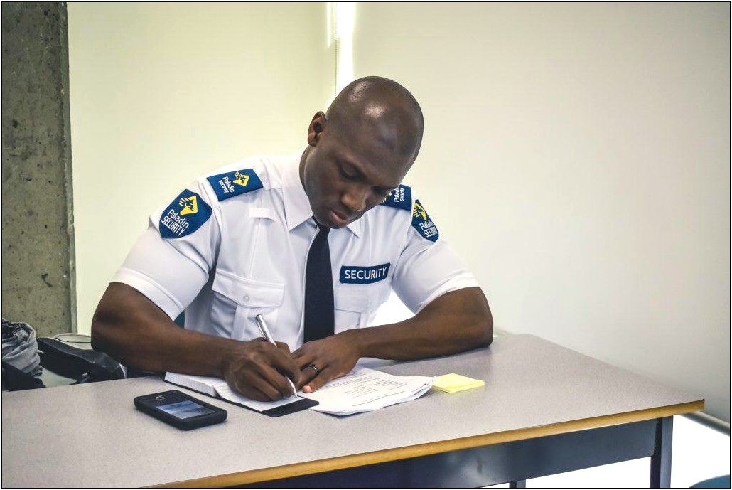 Entry Level Police Officer Objective Resume