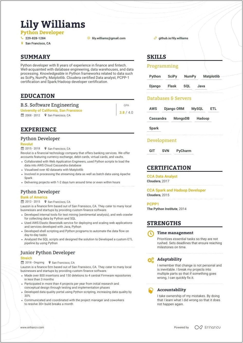 Etl Testing Resume 4 Years Experience