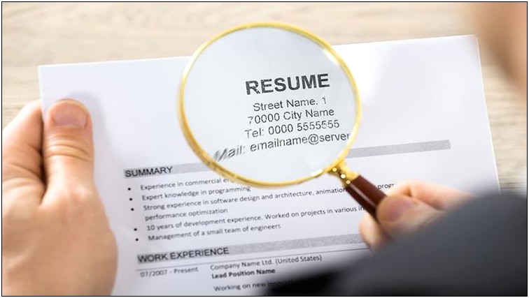 Event Server Job Description On Resume