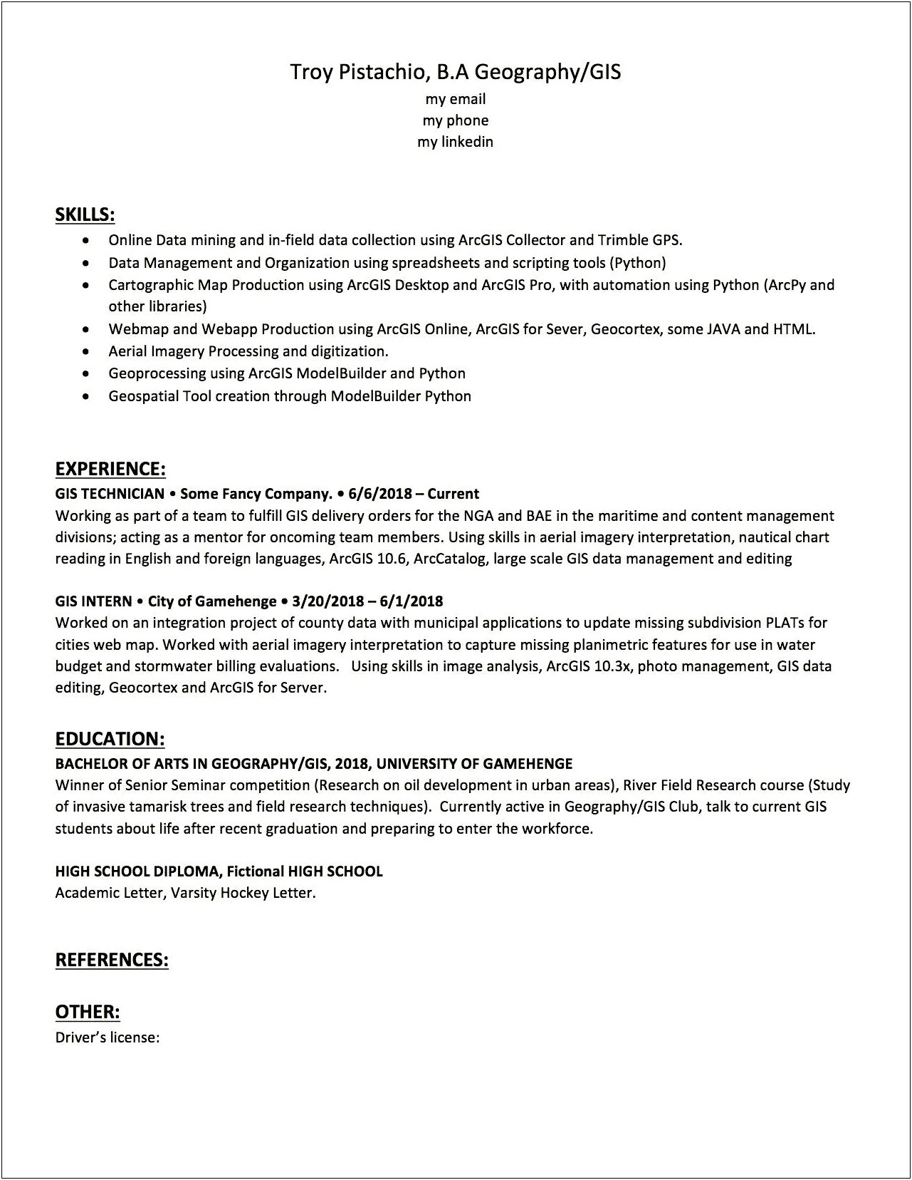 Example Cover Letter For Private Military Contractor Resume