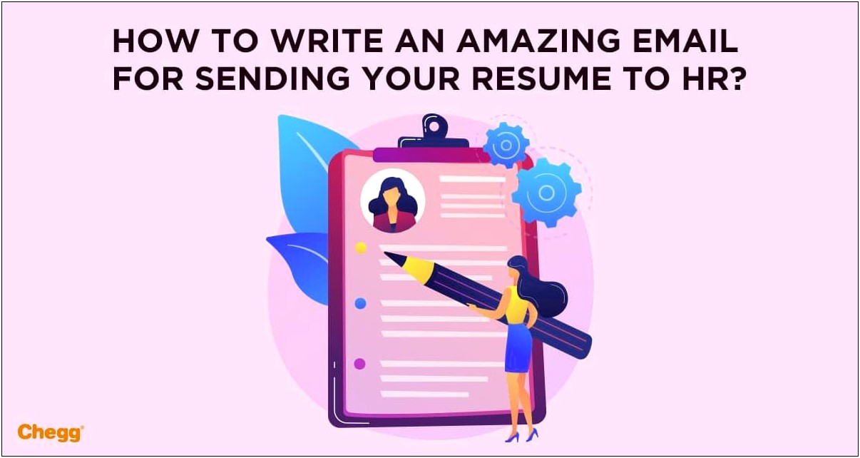 Example Mail For Sending Resume
