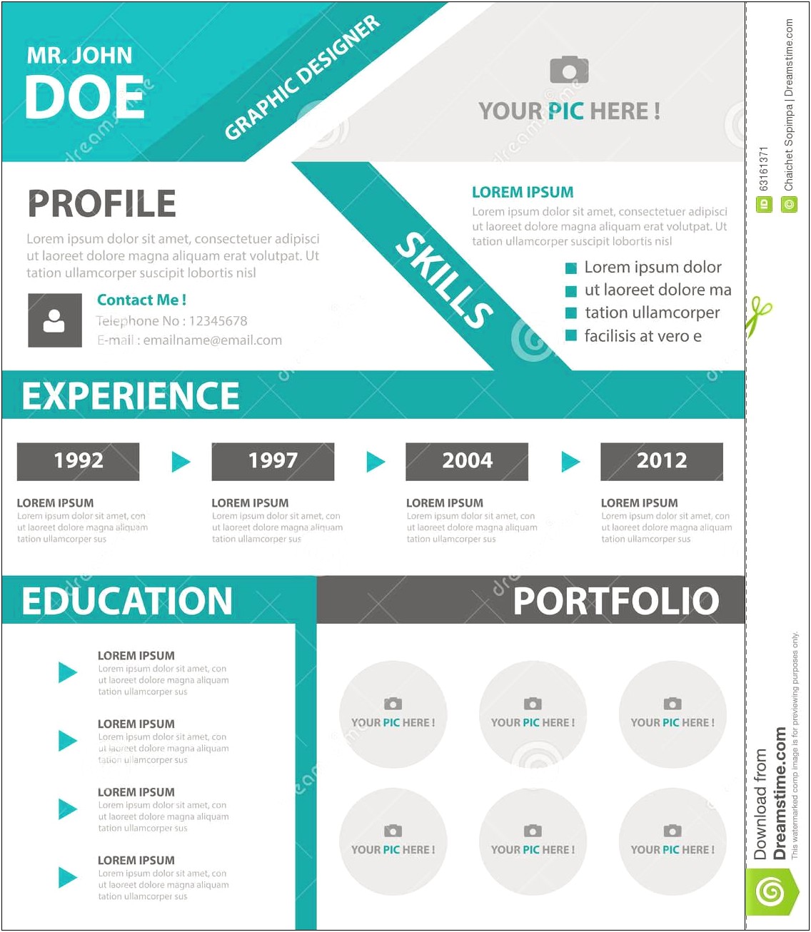 Example Of A Creative Resume