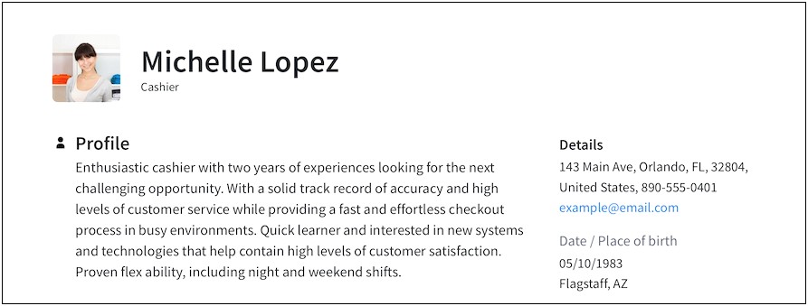 Example Of A Great Resume Summary