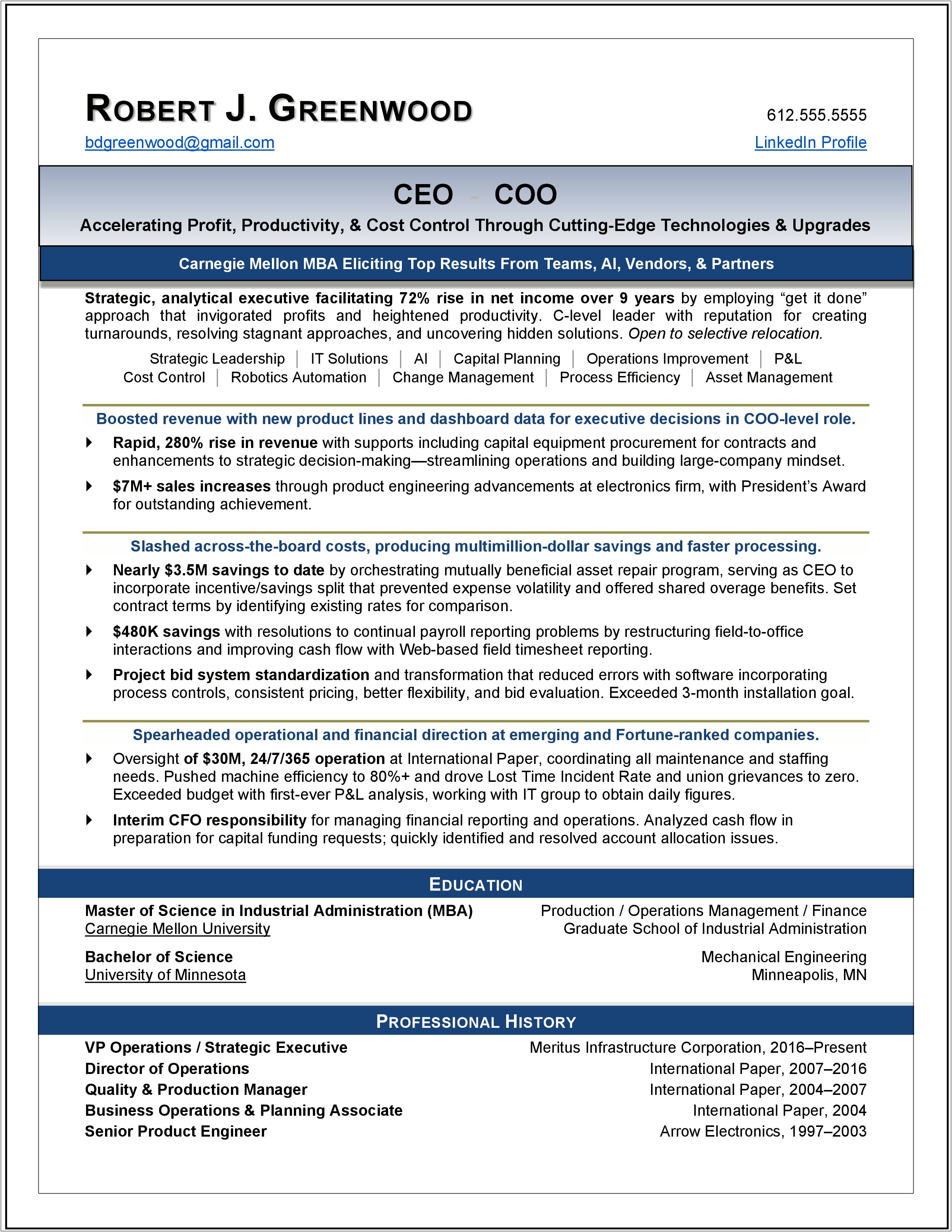 Example Of Networking Grad Resume