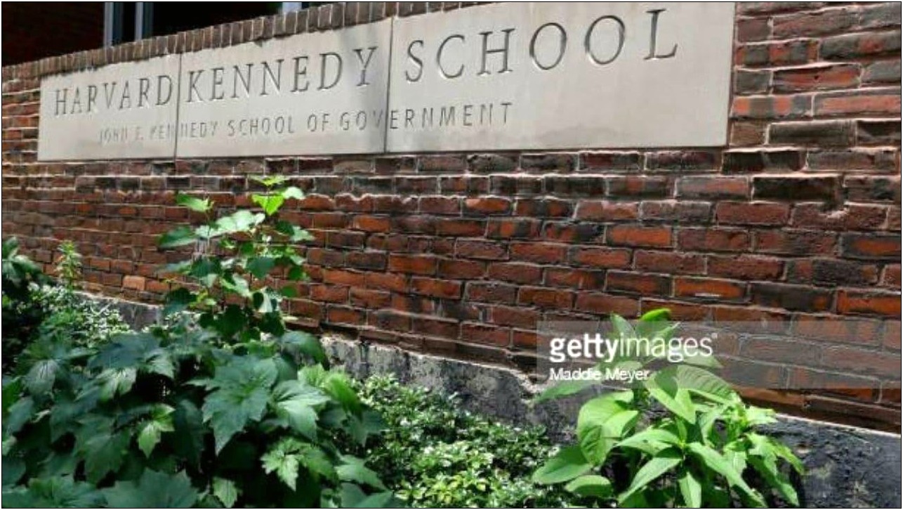 Example Quantitative Resume Or Statement Harvard Kennedy