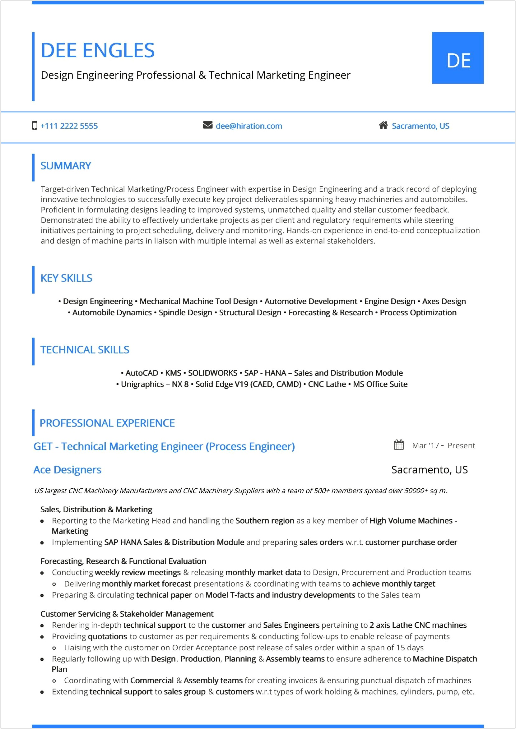 Example Resume Summaries For Change Of Career