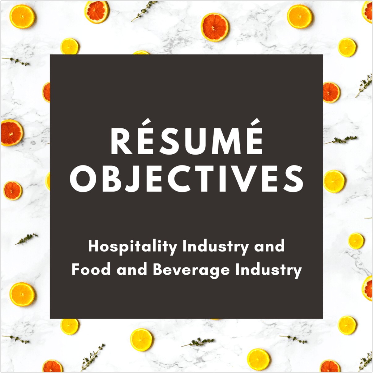 Examples Of Career Objectives In Resume Hospitaltiy