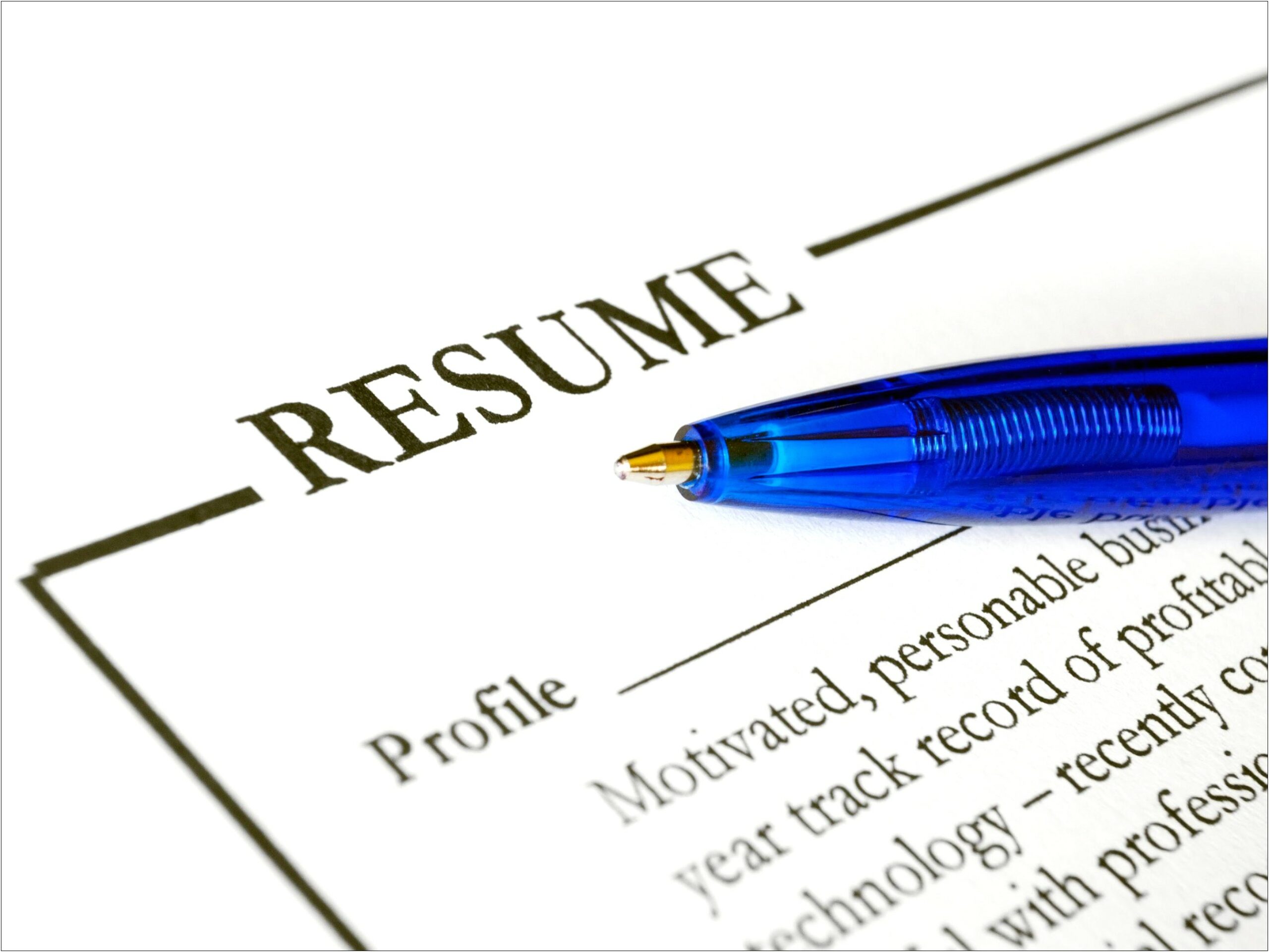 Examples Of Career Profiles Resume