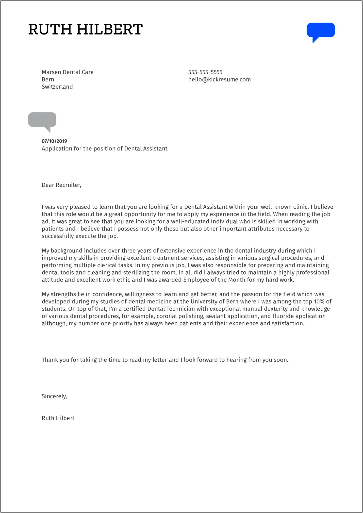 Examples Of Cover Letters For Resumes Surgery