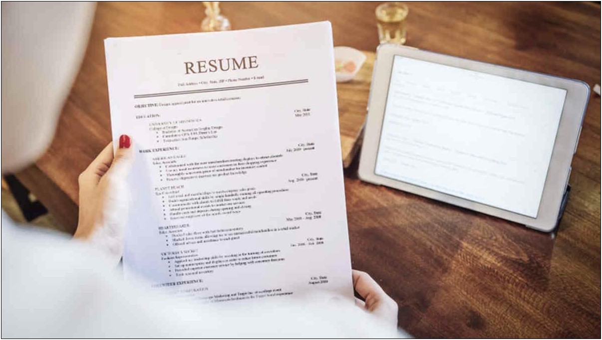 Examples Of Gaps In A Resume