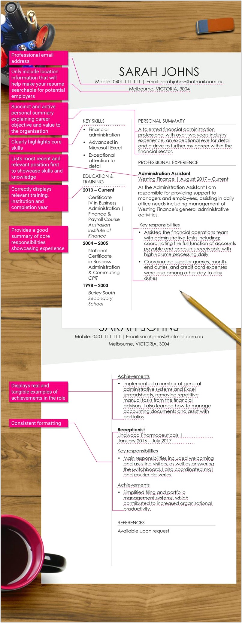 Examples Of Good Resume Statements