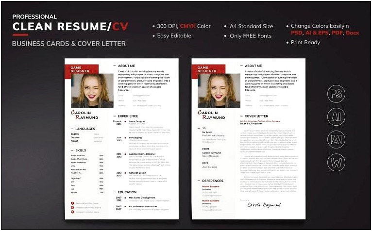 Examples Of Graphic Design Work To Send Resume