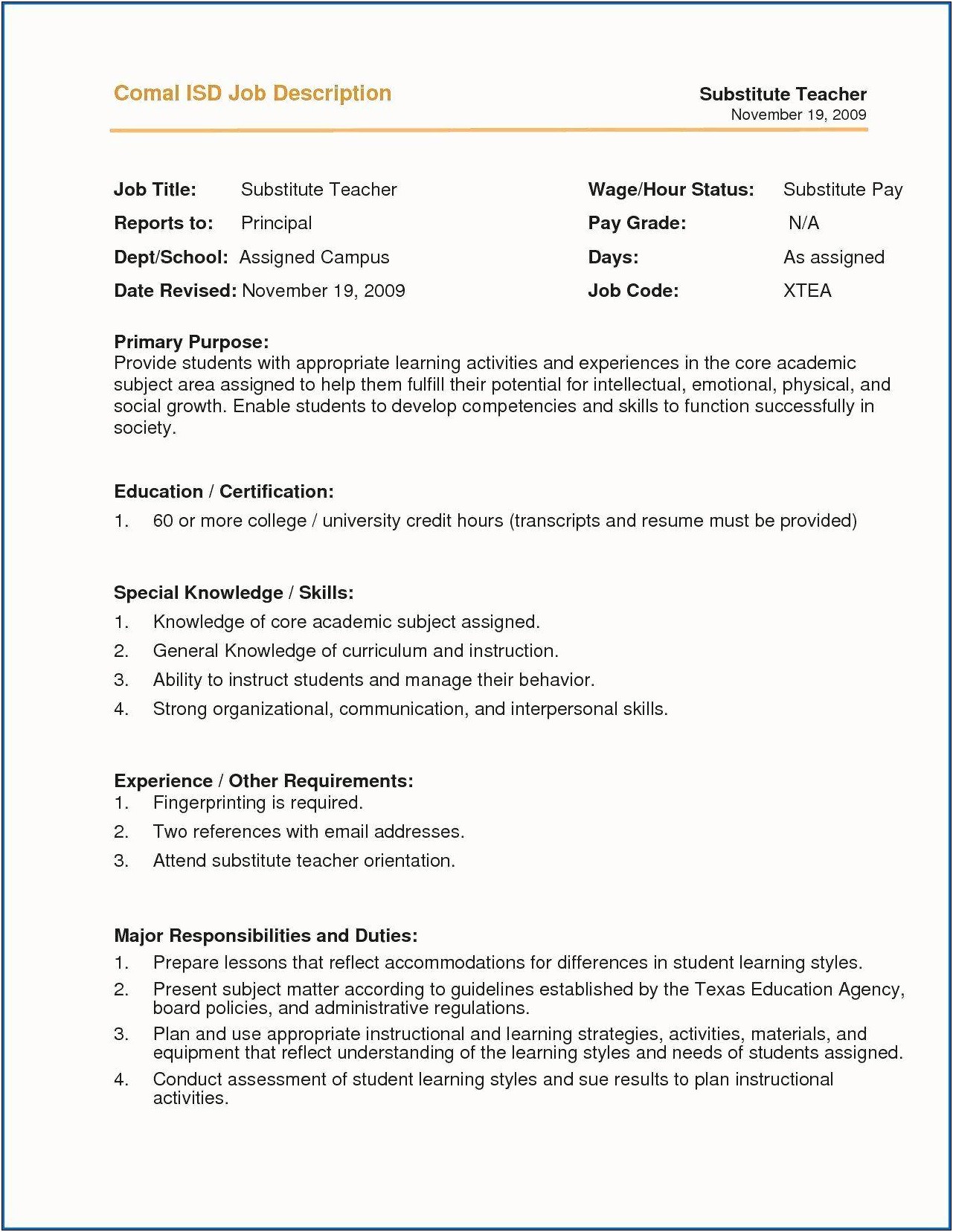 Examples Of Honors For Resume