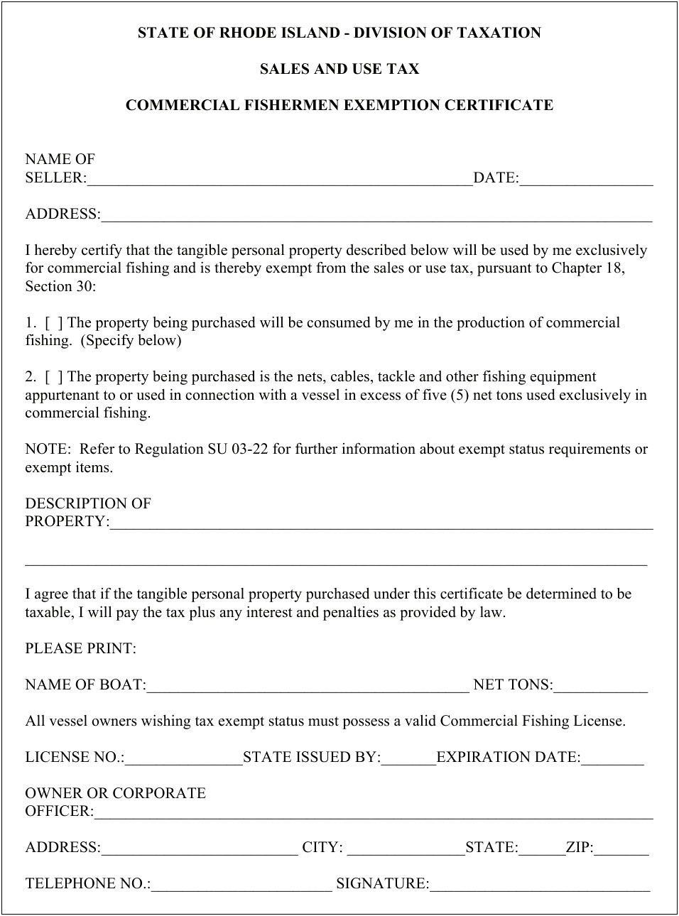 Examples Of Resume For Commercial Fisherman
