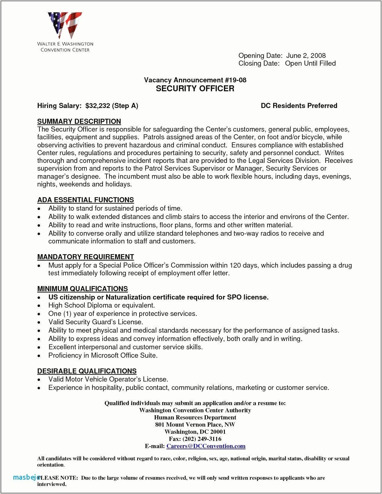 Examples Of Resumes For Security Officer Jobs