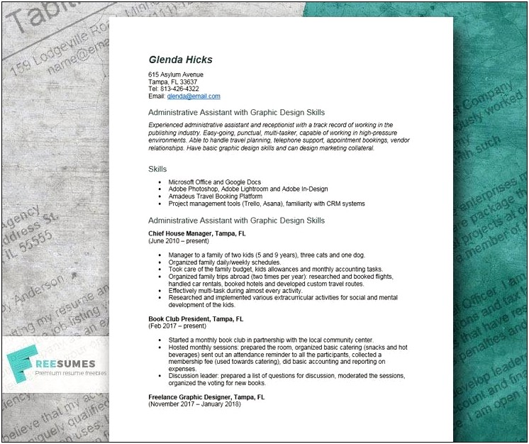 Examples Of Resumes With Mom Gap