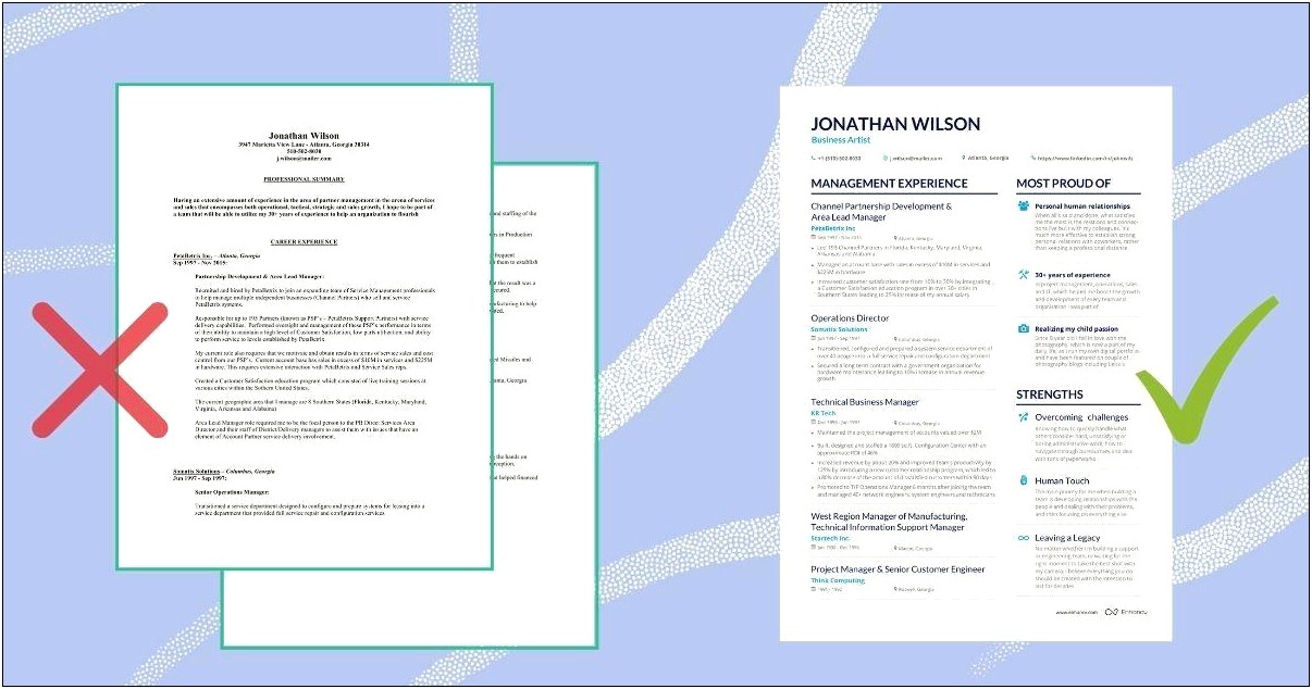 Examples Of Value Proposition For My Resume