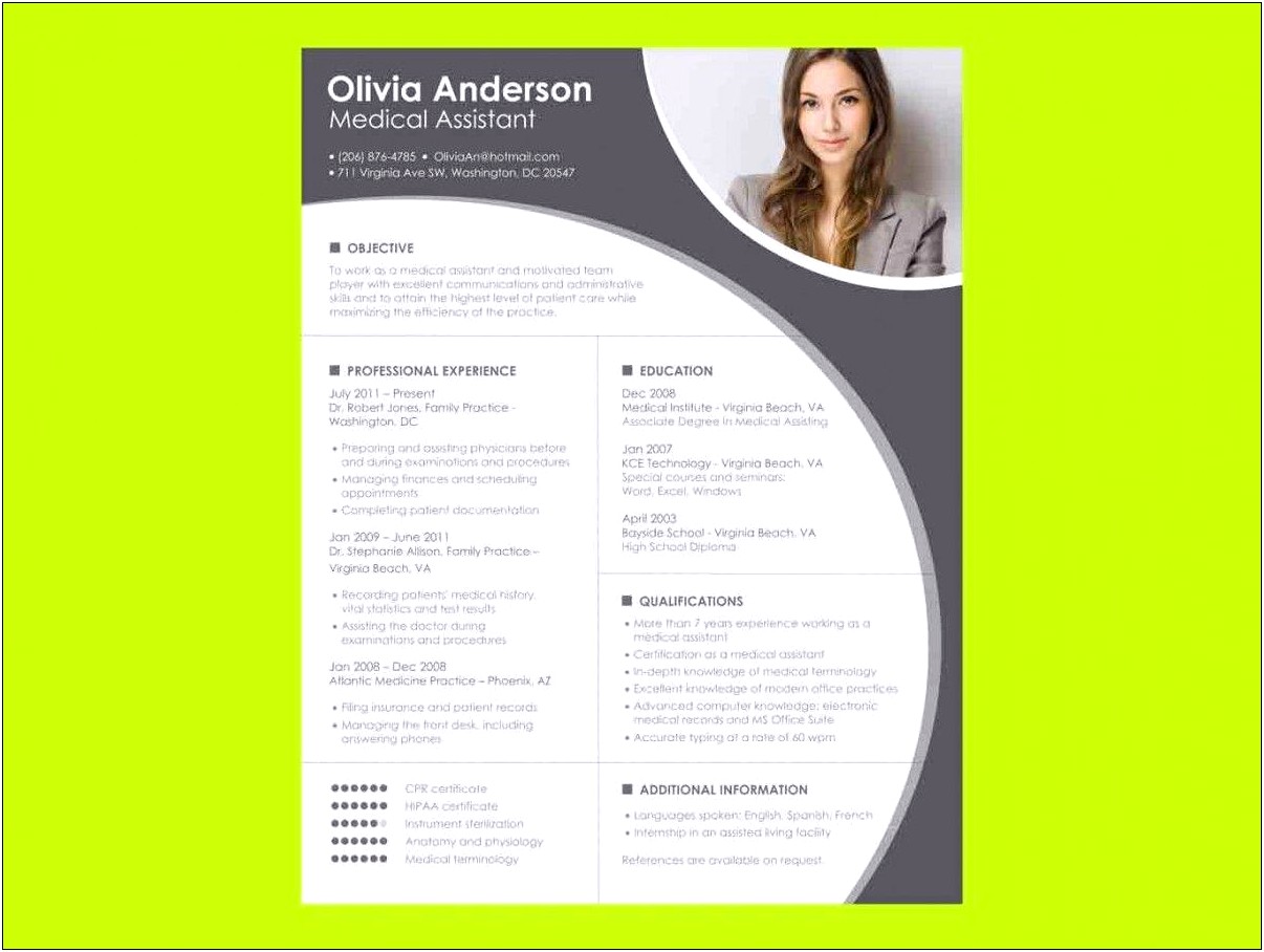 Fancy Resume Templates Word Free