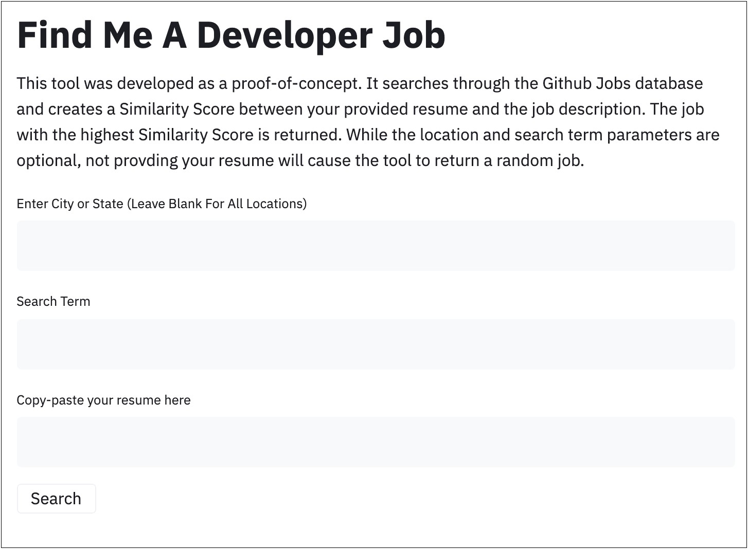 Find A Job With Resume