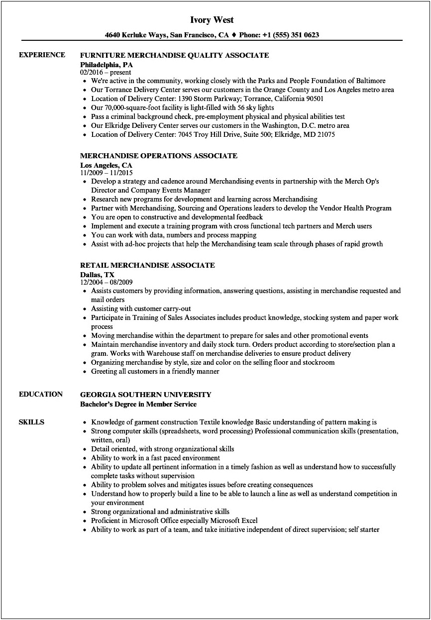 Firework Sales Associate Job Description For Resumes