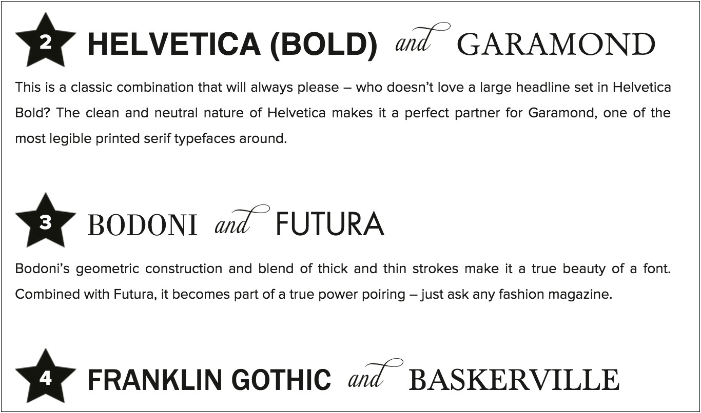 Font Thats Best For Resumes