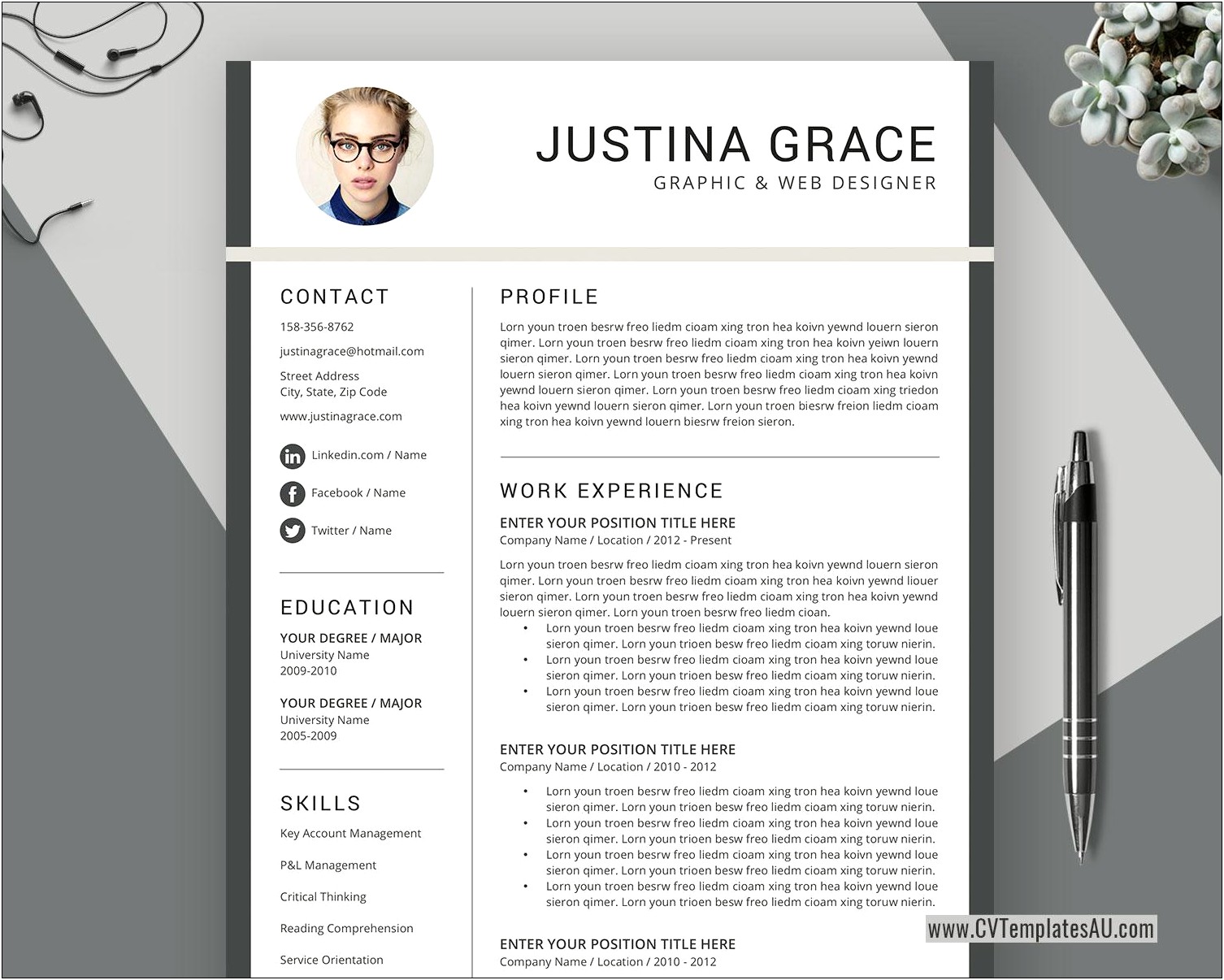 Format For A Resume On Microsoft Word