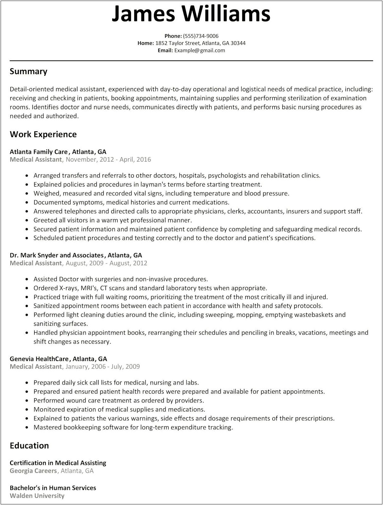 Former Police Officer Resume Examples