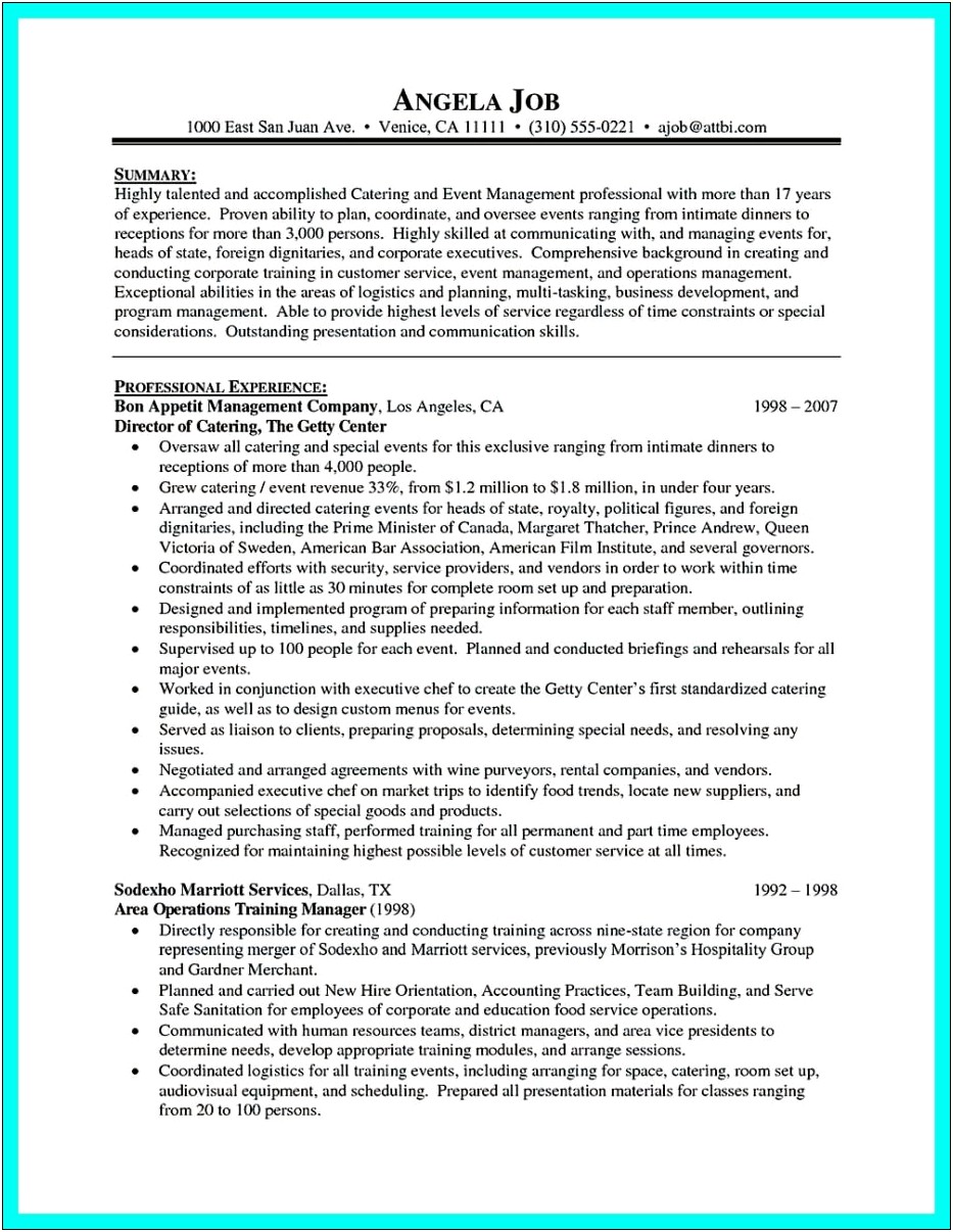 Foster Parent Job Description Resume